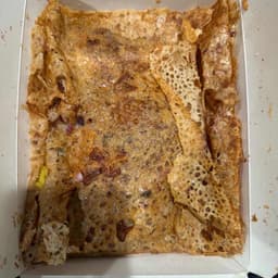 Onion Rava Masala Dosa