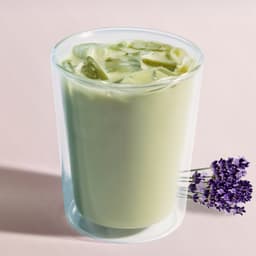 Lavender Matcha Latte