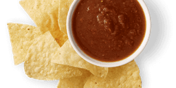 Chips & Tomatillo-Red Chili Salsa