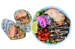 Argentina Chimichurri Steak & Salmon