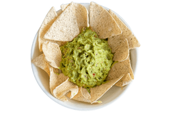 Tortilla Chips and Homemade Guacamole
